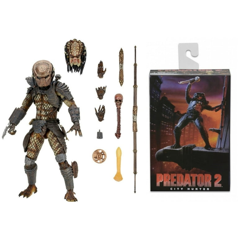 CITY HUNTER 380スケールキット 複数セット NECA Predator 2: Battle Damaged City Hunter Ultimate with Biomask