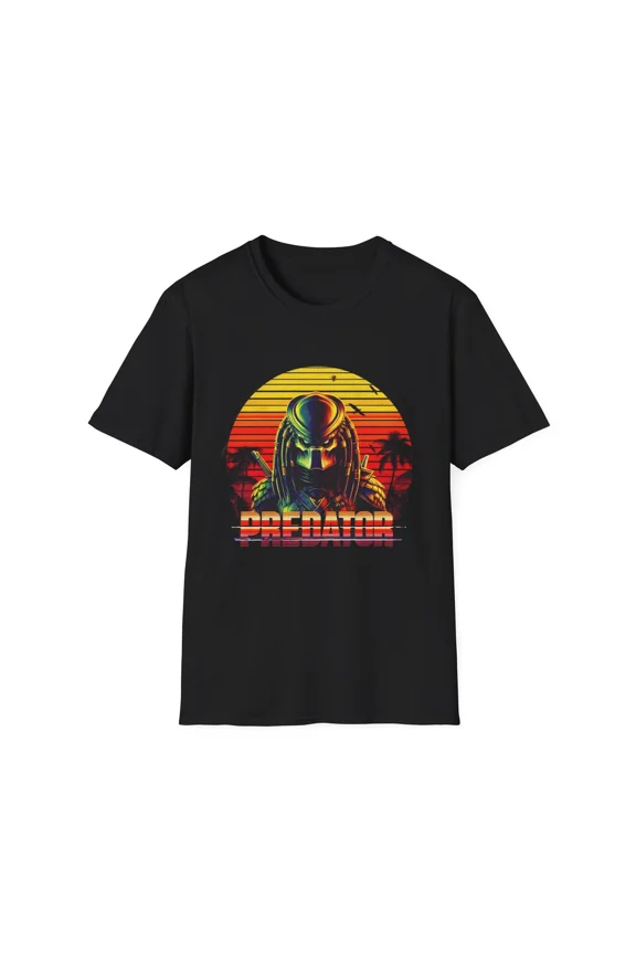Predator '87 T-Shirt - Classic Sci-Fi Action Tee, Unisex Tee Shirt, Softstyle