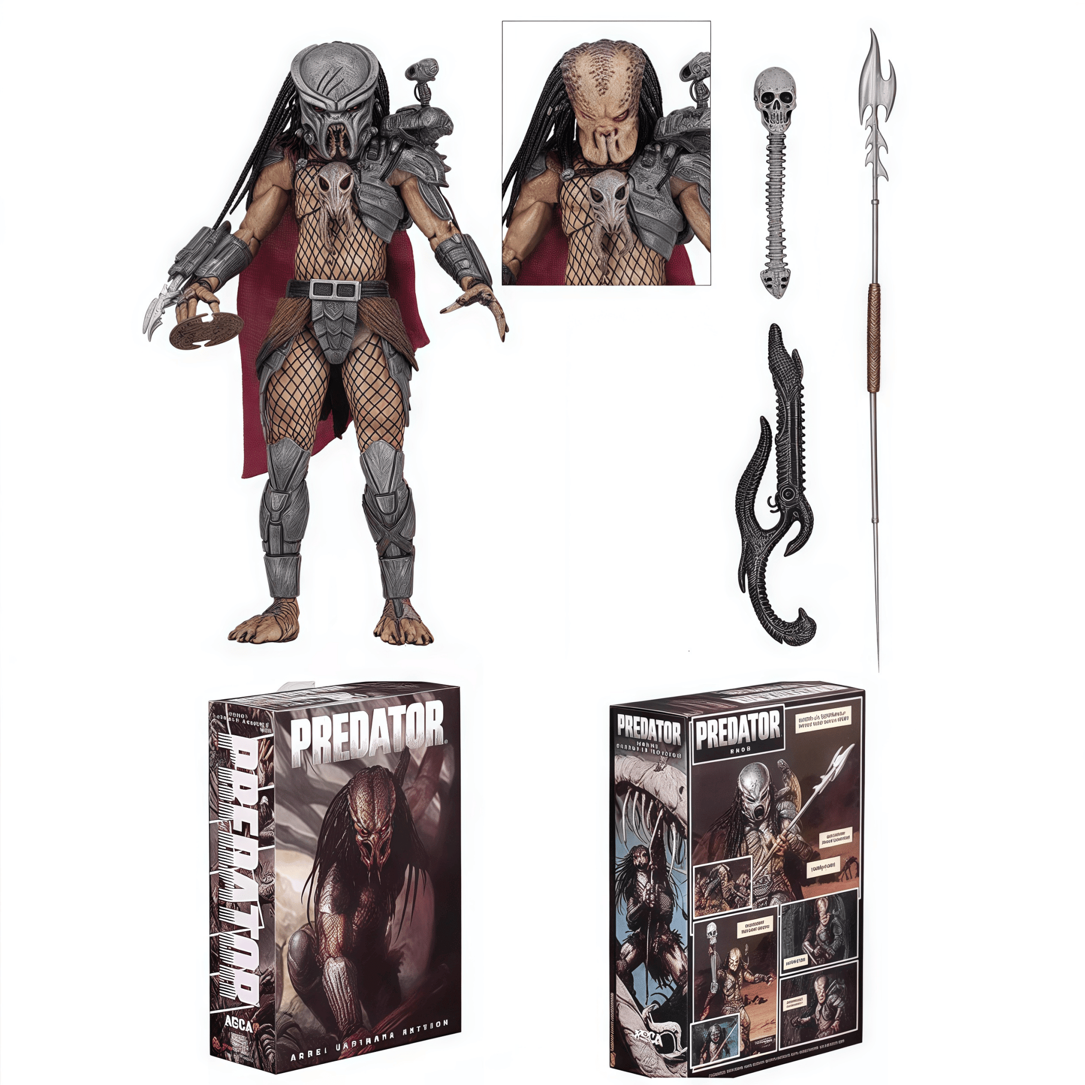 Figurine Ultimate Ahab Predator 20 Cm – Neca, Neuve Sous Blister