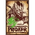 thumbnail image 1 of Predator: Badlands (2025) - Illustrated Wall Poster, 22.375" x 34" Framed, 1 of 5