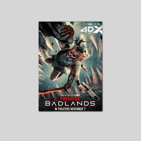 Predator: Badlands (2025) New Movie Poster Size 24''x36'' GoldenGate Collective
