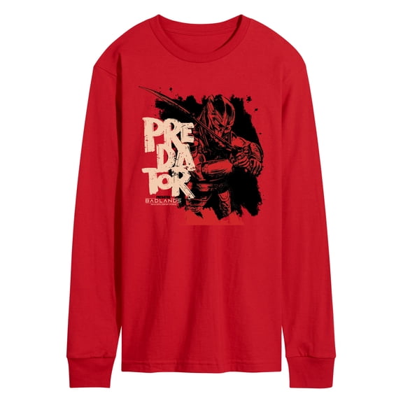Predator - Badlands Ink - Men's Long Sleeve Graphic T-Shirt