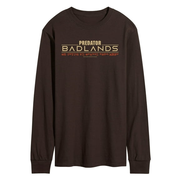 Predator - Predator Badlands Logo - Men's Long Sleeve Graphic T-Shirt