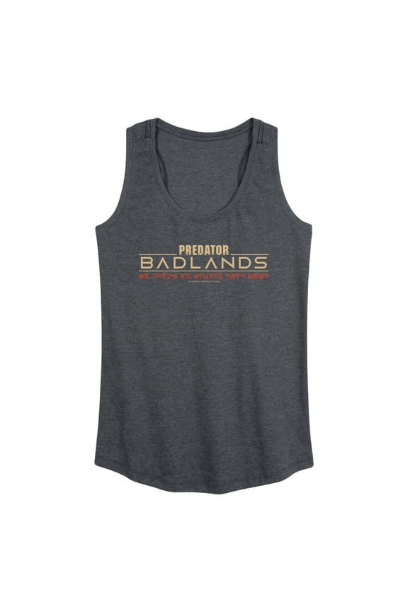 - Predator Badlands Logo - Women's Racerback Graphic Tank
