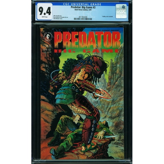 Predator: Big Game #3 - CGC 9.4 Comic Book