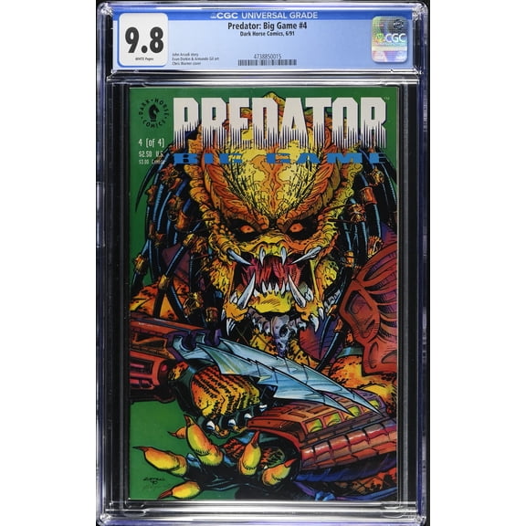 Predator: Big Game #4 - CGC 9.8 Comic Book