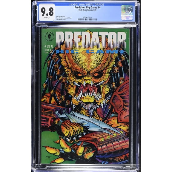 Predator: Big Game #4 - CGC 9.8 Comic Book