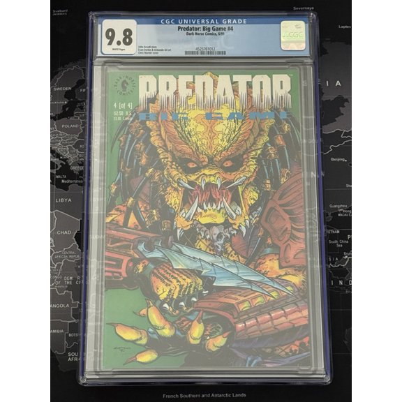 Predator: Big Game #4 - CGC 9.8 Comic Book