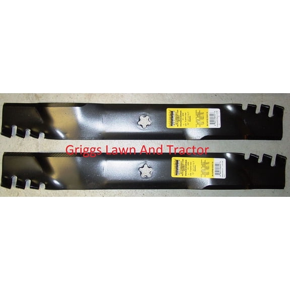 Predator Blade Set of 2 For AYP Mowers 42" Cut 127843, 134149, 138498