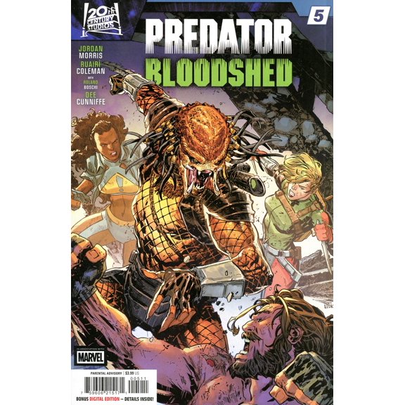 Predator: Bloodshed #5 VF ; Marvel Comic Book