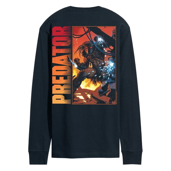 Predator - Box - Men's Long Sleeve Graphic T-Shirt