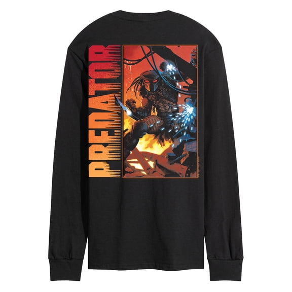 Predator - Box - Men's Long Sleeve Graphic T-Shirt