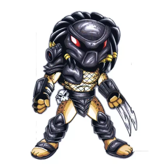 Predator Chibi Stickers Phone Decal Water Bottle Stickers Car Decals ...