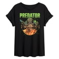 thumbnail image 1 of Predator - Circle - Juniors Oversized Graphic T-Shirt, 1 of 4