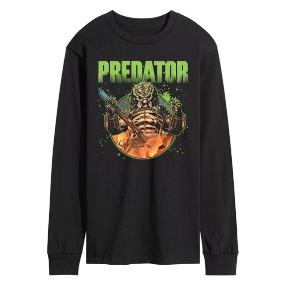 Predator - Circle - Men's Long Sleeve Graphic T-Shirt