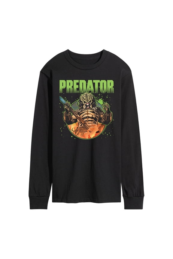 - Circle - Men's Long Sleeve Graphic T-Shirt