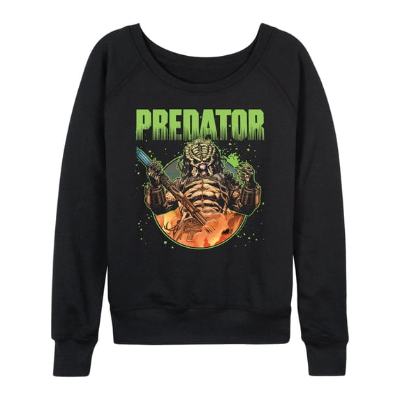 Predator - Circle - Women's French Terry Long Sleeve Pullover