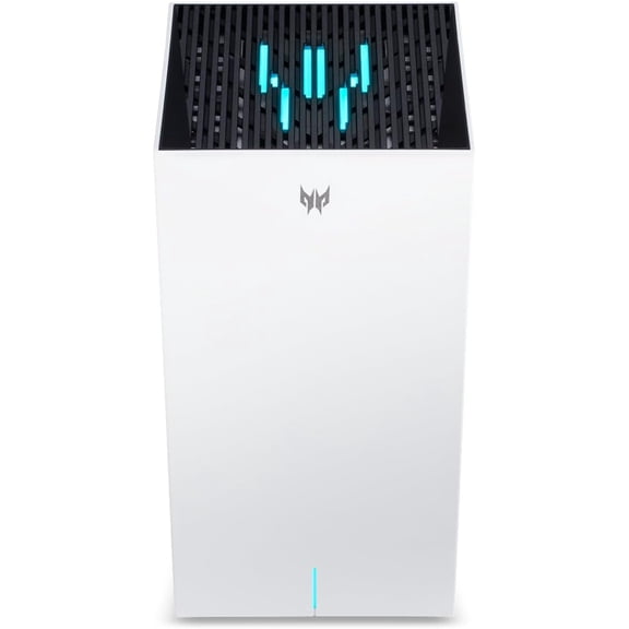 Predator Connect T7 Wi-Fi 7 BE11000 Mesh Gaming Router | Intel Killer Prioritization Engine Up to 3000 Sq. Ft. 200 Devices 2.5Gbps WAN & 2 x 1Gbps LAN Lifetime Internet Security