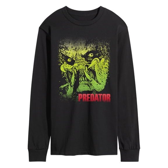 Predator - Face - Men's Long Sleeve Graphic T-Shirt