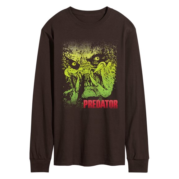 Predator - Face - Men's Long Sleeve Graphic T-Shirt