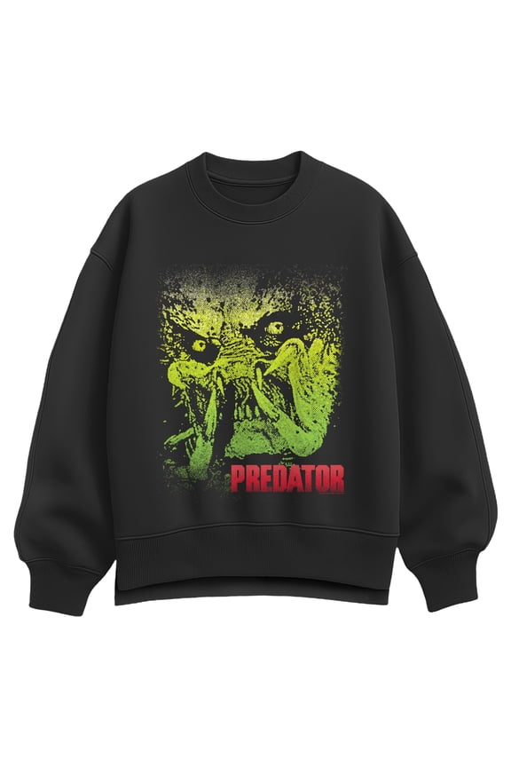 - Face - Women's Oversized Fleece Crew Sweatshirt