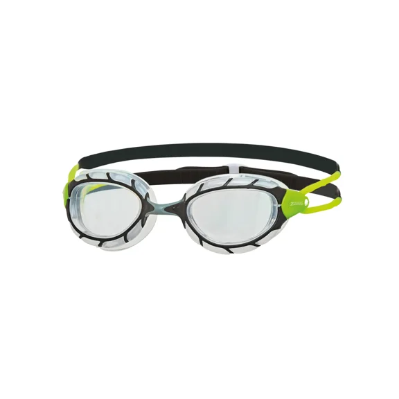 Predator Flex Black/Green - Clear Lens Regular