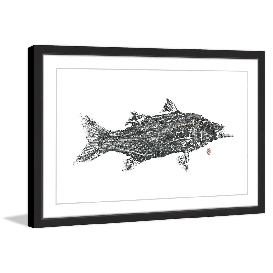 "Predator" Framed Painting Print
