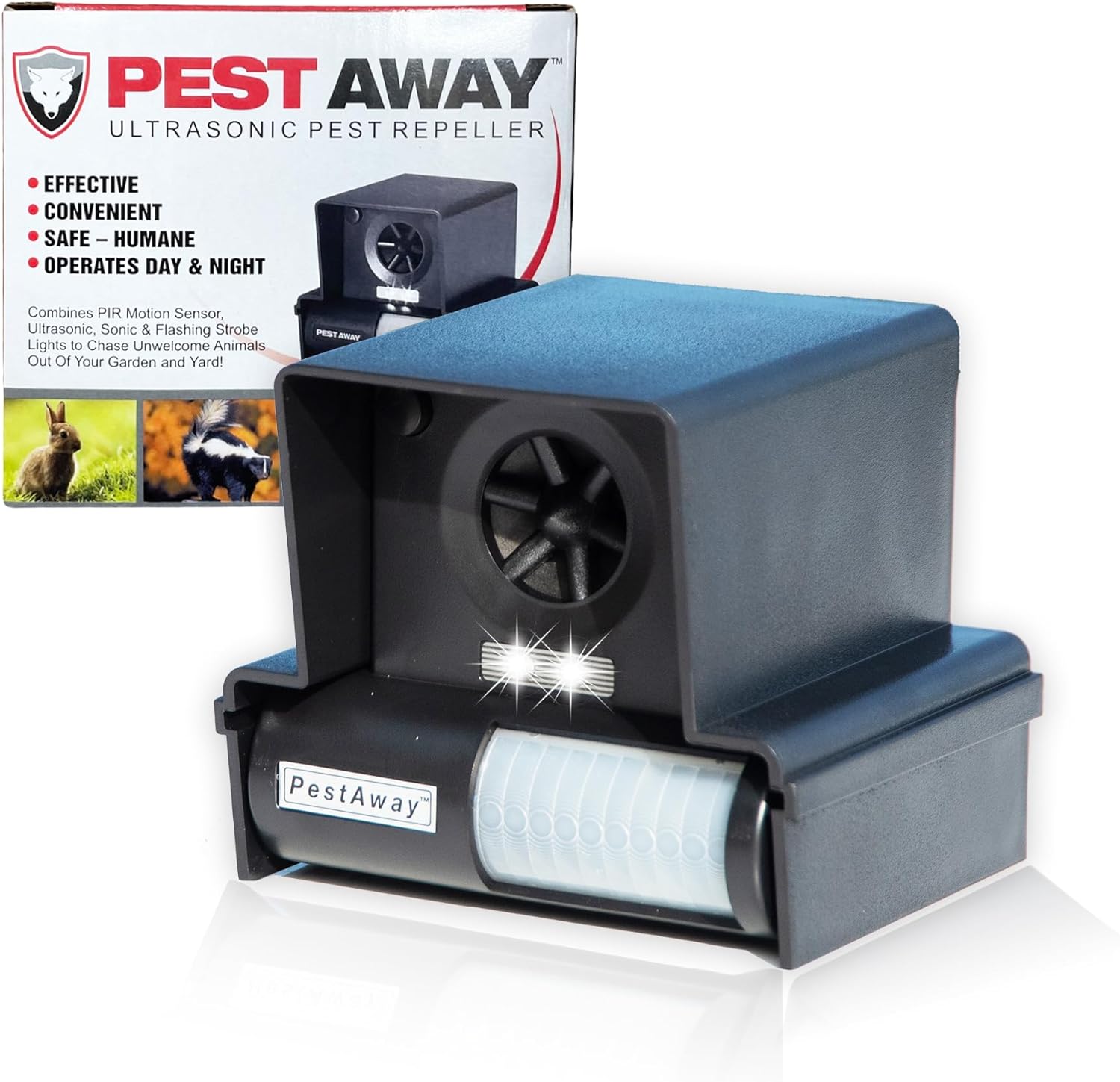 Predator Guard PestAway Ultrasonic Repeller Motion Activated Lights