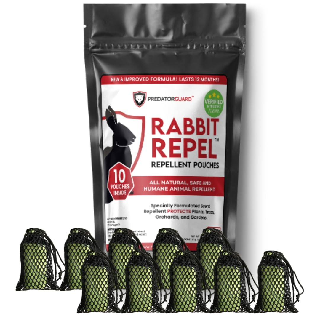 Predator Guard Rabbit Repellent Outdoor Plants Pouches Stop Rabbits