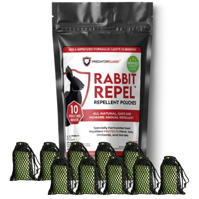 Predator Guard Rabbit Repellent Outdoor Plants Pouches Stop Rabbits