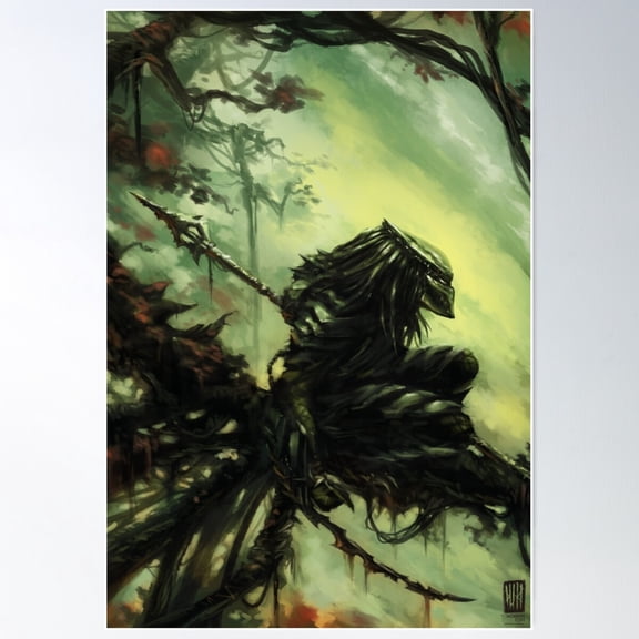 Predator: Hunt Poster Wall Art, Modern Wall Decor For Living Room Bedroom, 12x18 UNFRAMED