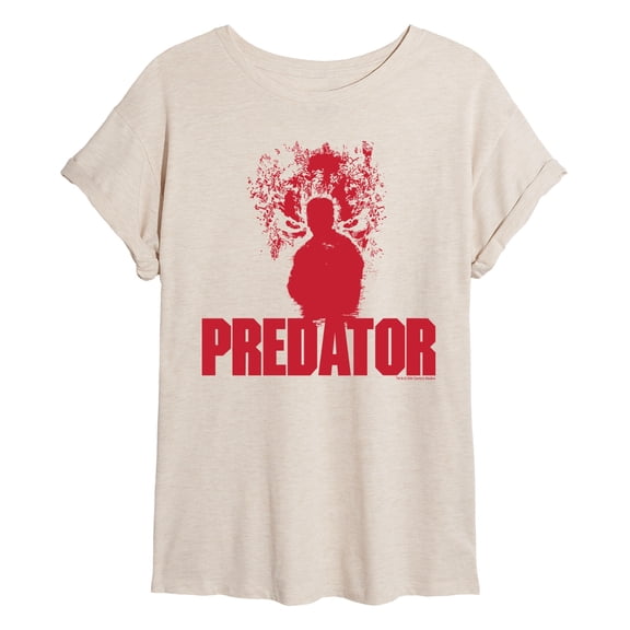 Predator - Jungle Logo - Juniors Oversized Graphic T-Shirt