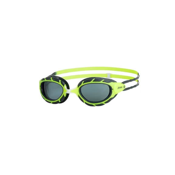 Predator Junior Goggles Lime/Grey - Tinted Smoke Lens