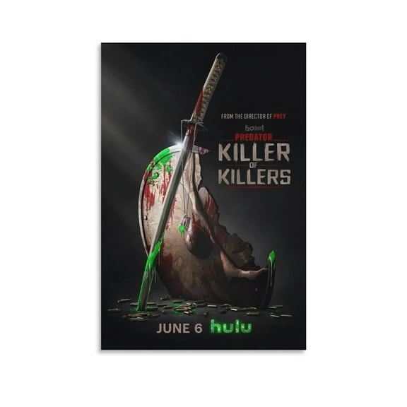 Predator Killer of Killers Poster Canvas Wall Art Movie Poster Room Decor P-5