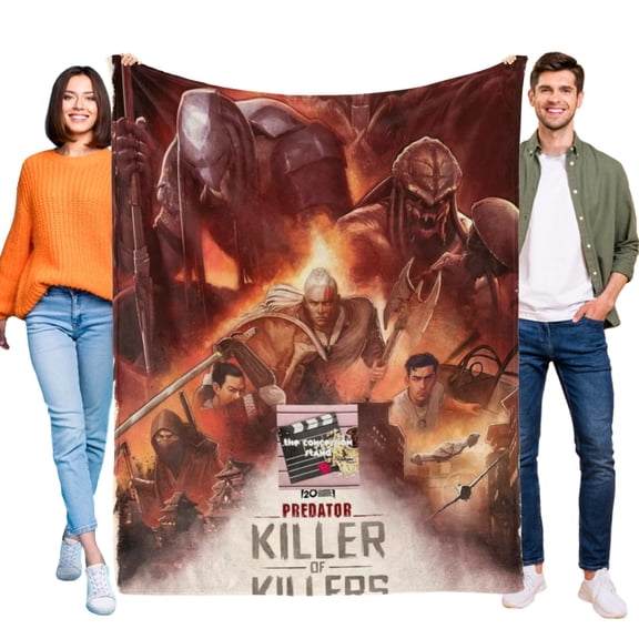 Predator Killer of Killers Throw Blanket Gifts for Fans Lover Girls Boys Women Present Hoodie Him Bed 30"x40"