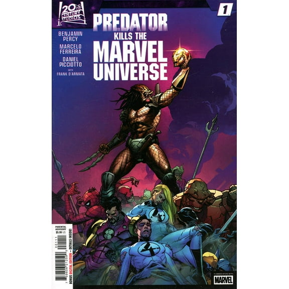 Predator Kills the Marvel Universe #1 VF ; Marvel Comic Book