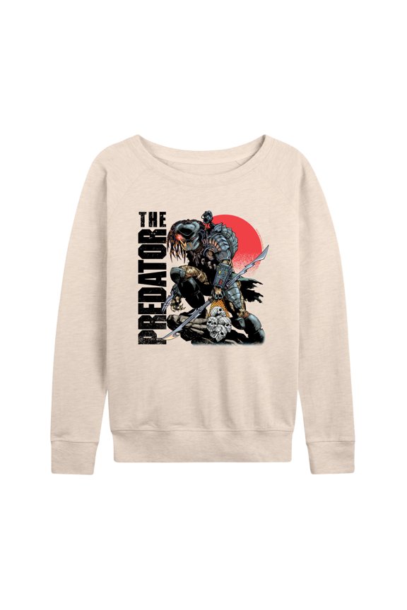 - Logo Art - Women's French Terry Long Sleeve Pullover