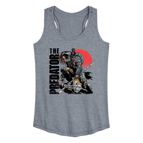 Predator - Logo Art - Women's Racerback Graphic Tank