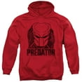 thumbnail image 1 of Predator Logo Adult Pullover Hoodie Sweatshirt Red, 1 of 2