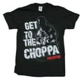 thumbnail image 1 of Predator Mens T-Shirt - Arnold Get To The Choppa Image (Large), 1 of 1