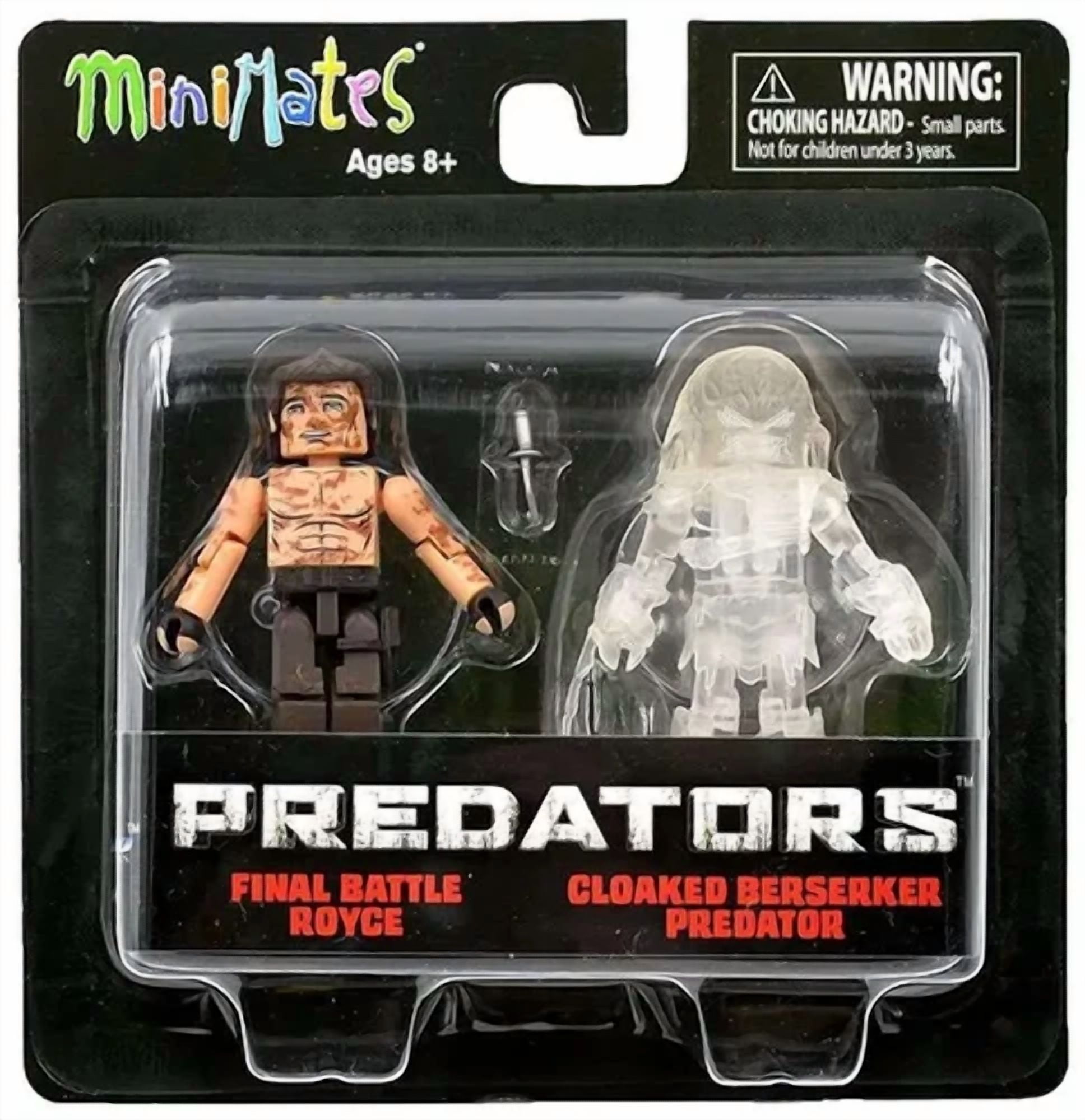 minimates ミニメイツ　predator プレデター　3種類　新品 Predator-Minimates-Cloaked-