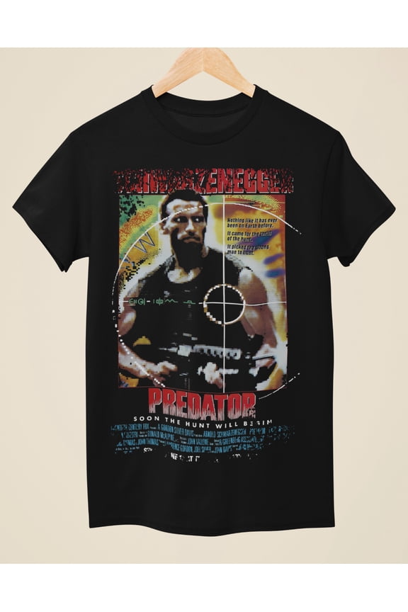 Predator - Movie New Inspired Unisex Black T-Shirt