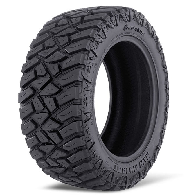 Predator New Mutant X-MT LT33X12.50R20 119Q F Mud Terrain Light Truck Tires