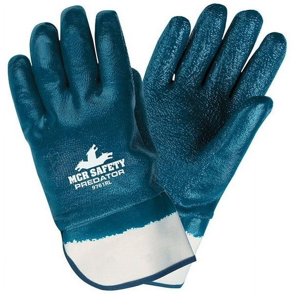 Predator™ Nitrile Gloves (Fully Coated, Extra Rough Finish) (2 Dozens)