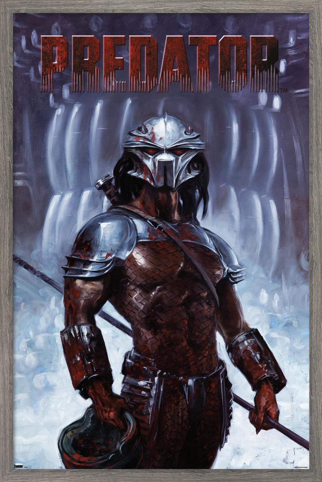 Predator - Pose Wall Poster, 14.725" x 22.375", Framed