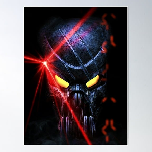 Predator Poster Wall Art, Modern Wall Decor For Living Room Bedroom, 8x12 UNFRAMED