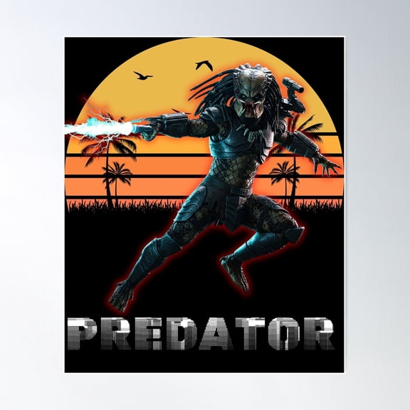 Predator Poster Wall Art, Modern Wall Decor For Living Room Bedroom, 8x12 UNFRAMED
