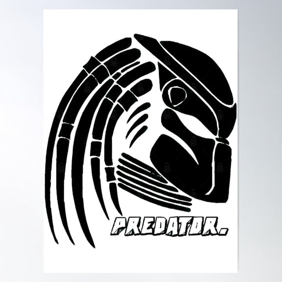 Predator Poster Wall Art, Modern Wall Decor For Living Room Bedroom, 8x12 UNFRAMED