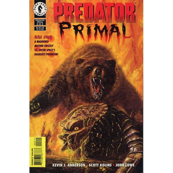 Predator: Primal #2 VF ; Dark Horse Comic Book
