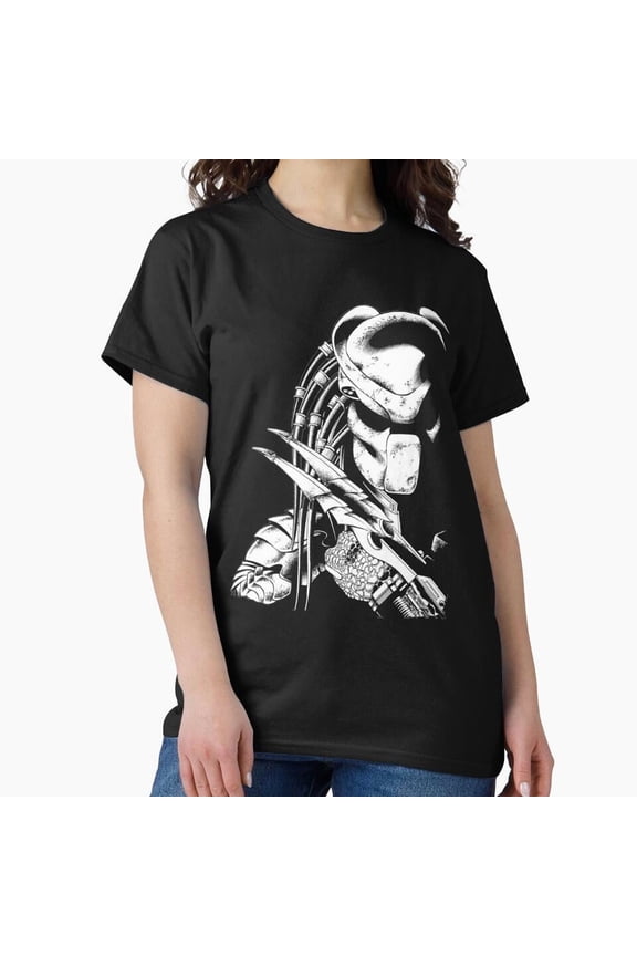Predator Retro Jungle Hunter Sci Fi Creature Inspired Art Unisex T-Shirt up to size 5XL